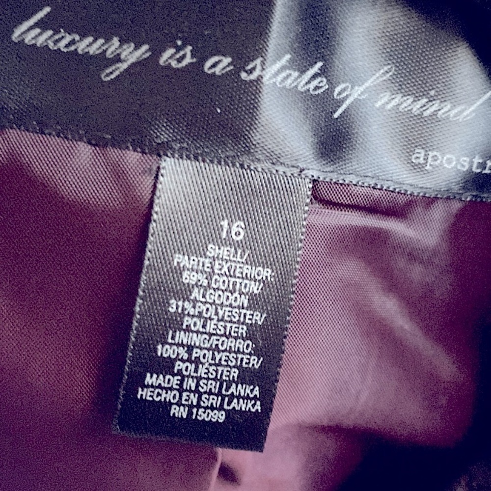 APOSTROPHE FLOCKED SINGLE BREASTED BLAZER WHIMSIG… - image 5